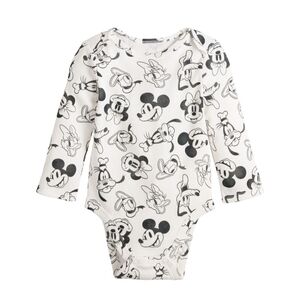 NWT Disney Retro black white  Mickey & Friends NB Long Sleeve Bodysuit 🐭